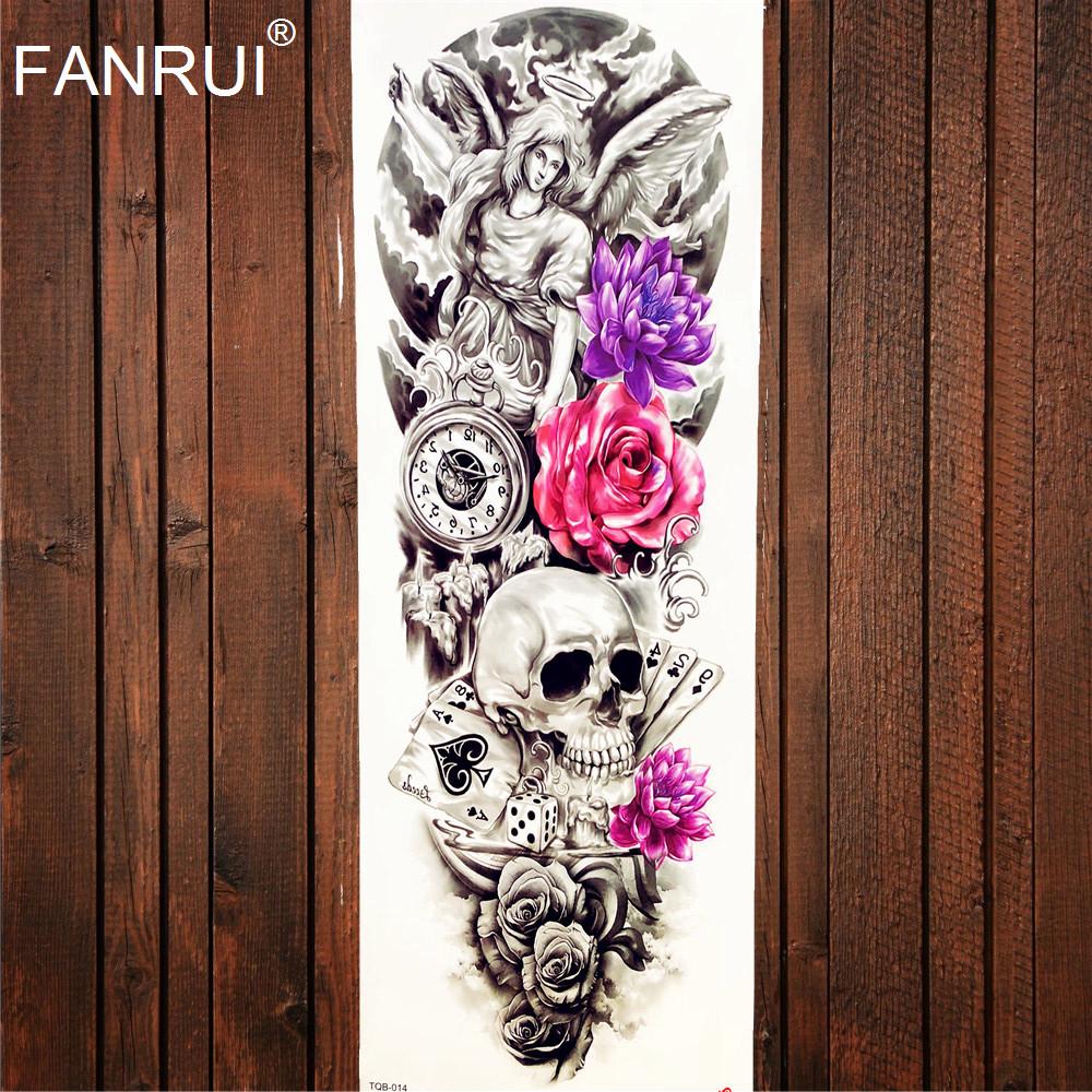 Buy 1Pc Full Arm Death Tattoos Temporary Buddha Ghost Waterproof Fake Tattoo Stickers At Affordable Prices — Free Shipping, Real Reviews With Photos — Joom 1000_x_1000_jpg