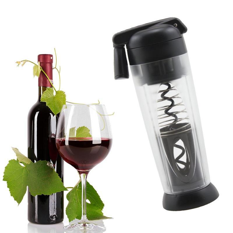 Buy Electric Red Wine Bottle Opener Cutter Cork Remover Corkscrew