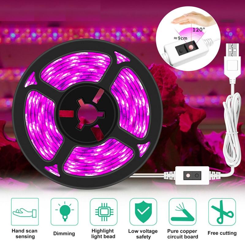 Buy Led Grow Light Strip Waterproof Energy Saving Full Spectrum Grow