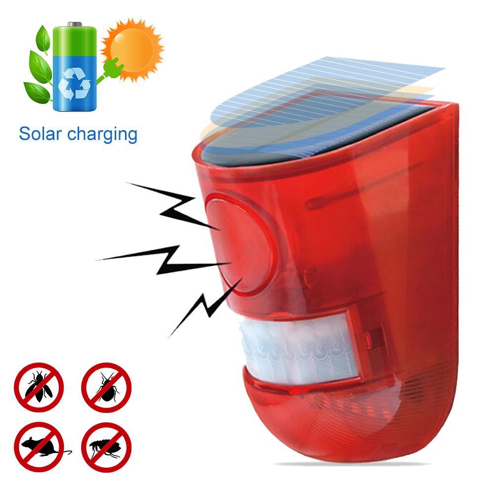 Buy Solar Alarm Light Wireless IP65 Motion Sensor Outdoor Garden