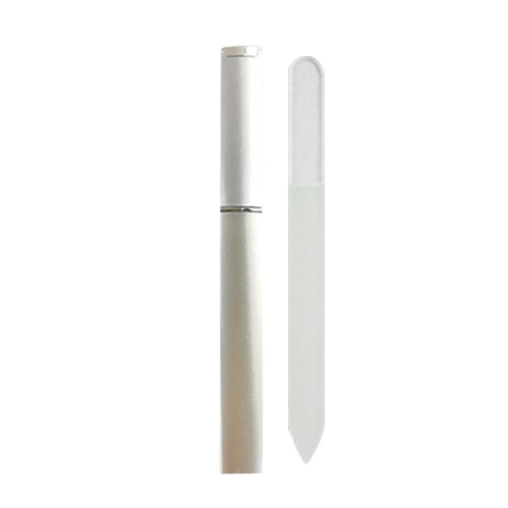 Buy Glass Nail File Block Nail Polish Sanding Buffer Strips Polishing