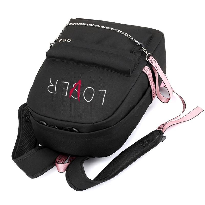 Buy New Youth Fashion LOSER Laptop School Bag Boys And Girls USB