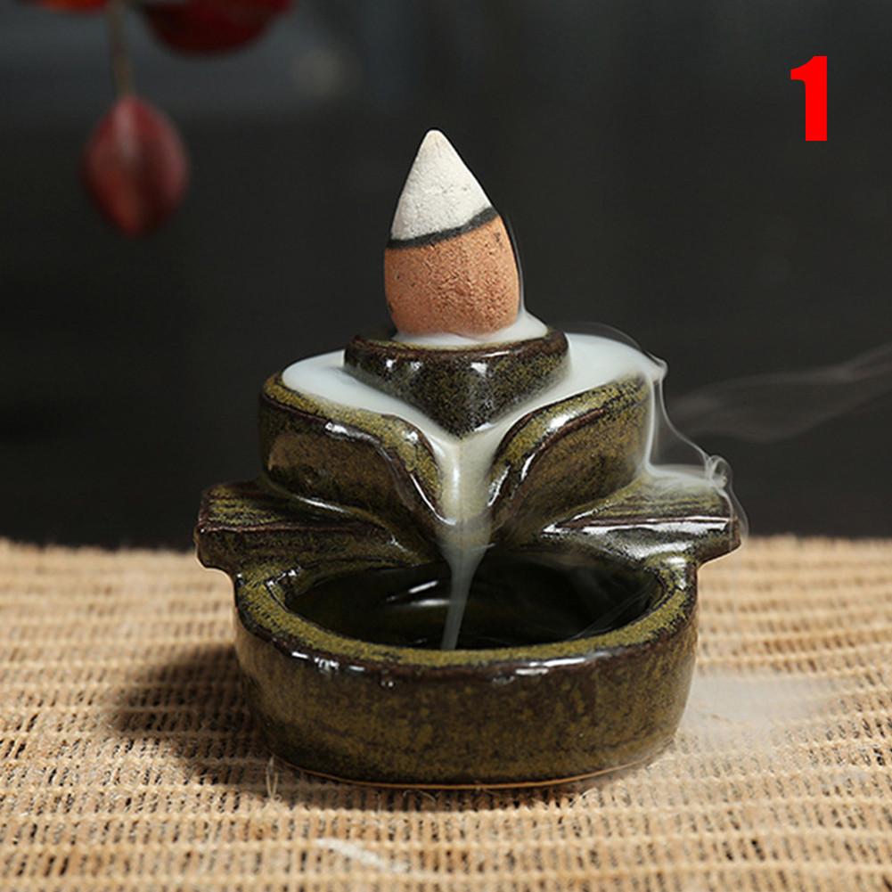Buy Waterfall Backflow Incense Burner Incense Fountain Incense for Home