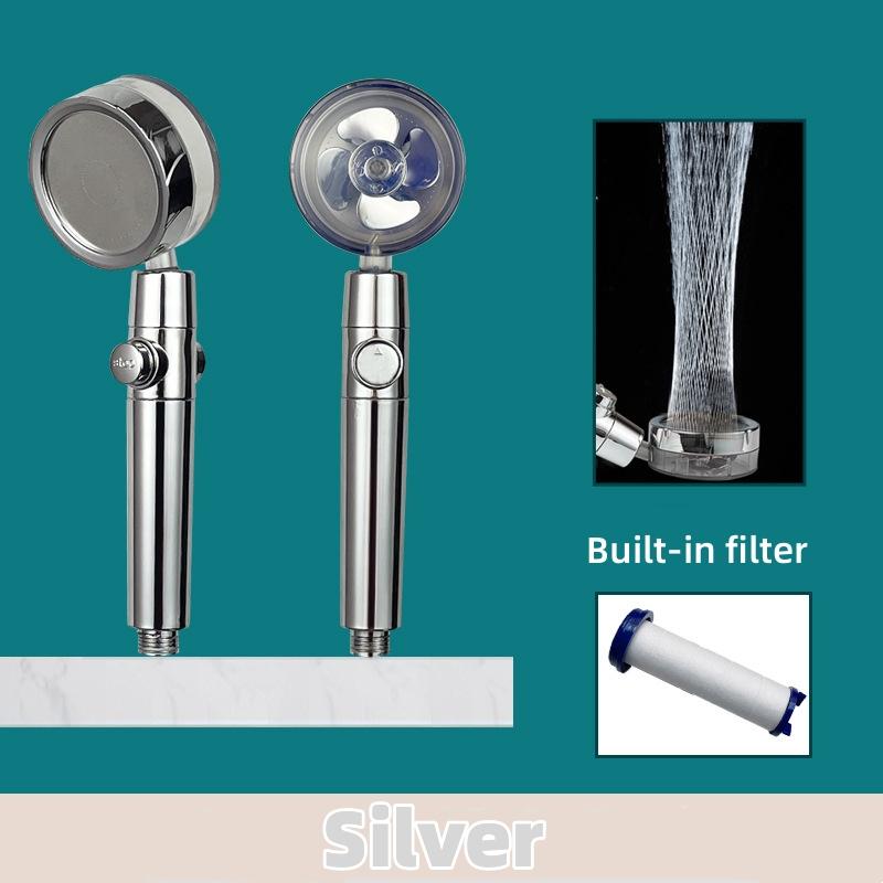 Buy High Pressure Shower Head Water Saving Handheld Spray Nozzle Turbocharged Shower Head with
