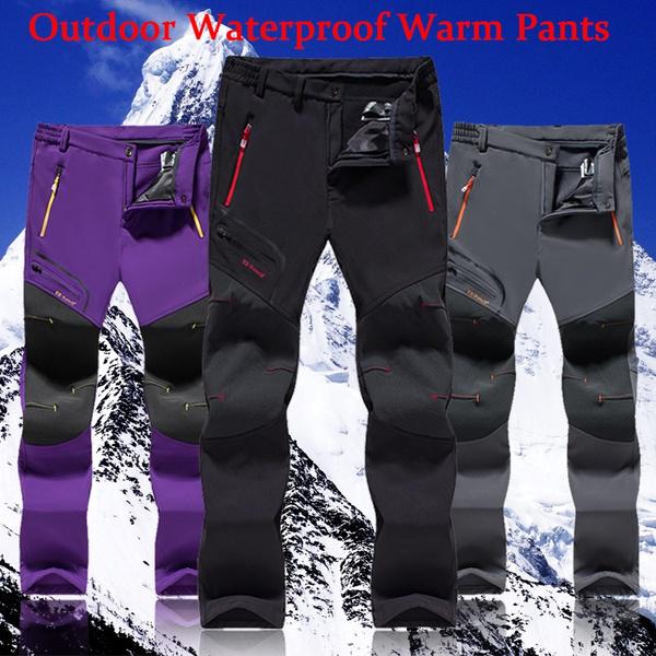 Cheap Women Outdoor Waterproof Hiking Trousers Climb Fishing Skiing