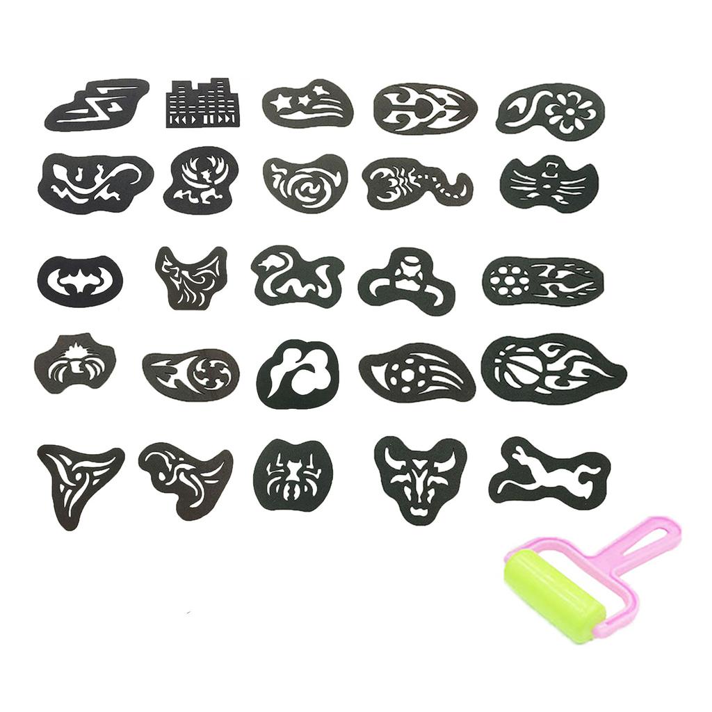 25Pcs Hair Tattoo Template Coloring Carving Pattern Template Salon Barber Tools Acheter À Prix Bas — Livraison Gratuite, Avis Réels Avec Des Photos — Joom 1024_x_1024_jpg