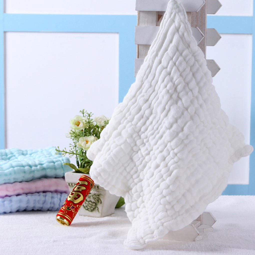 Buy Small towel baby washcloths for sensitive skin cotton towel gauze