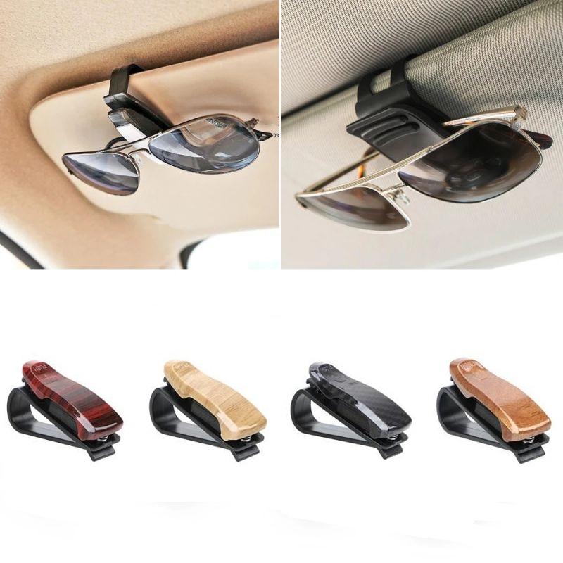 Satın alın Wood Car Glasses Holder 6.5x 2.5 x 3.5cm For Reading Glasses