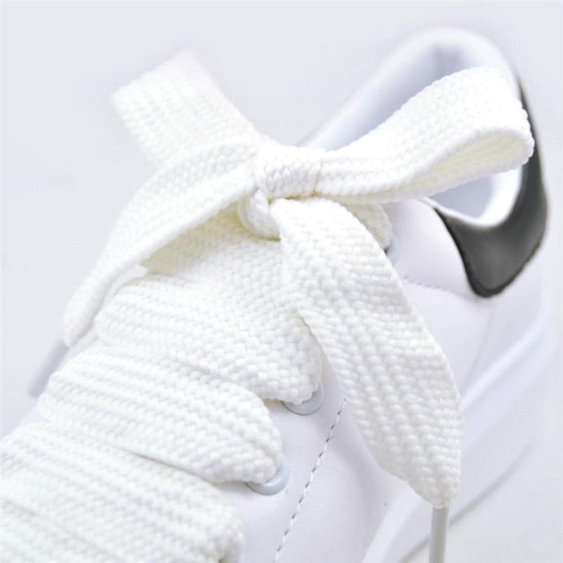 Buy Thick Flat Shoelaces Unisex Shoelace For Sport Shoes Boots Sneakers High Quality P9K1 at