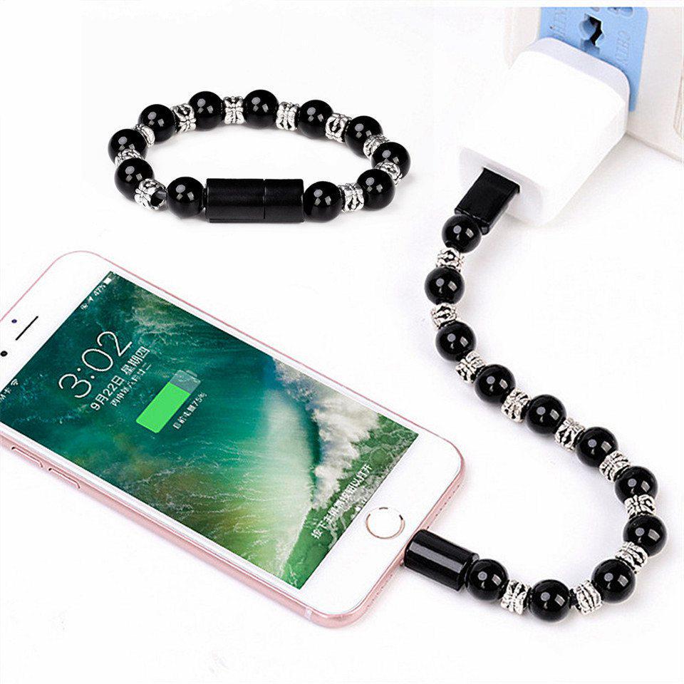 Buy Wearable USB Bracelet Cable Charger USB Phone Data Charging Cable