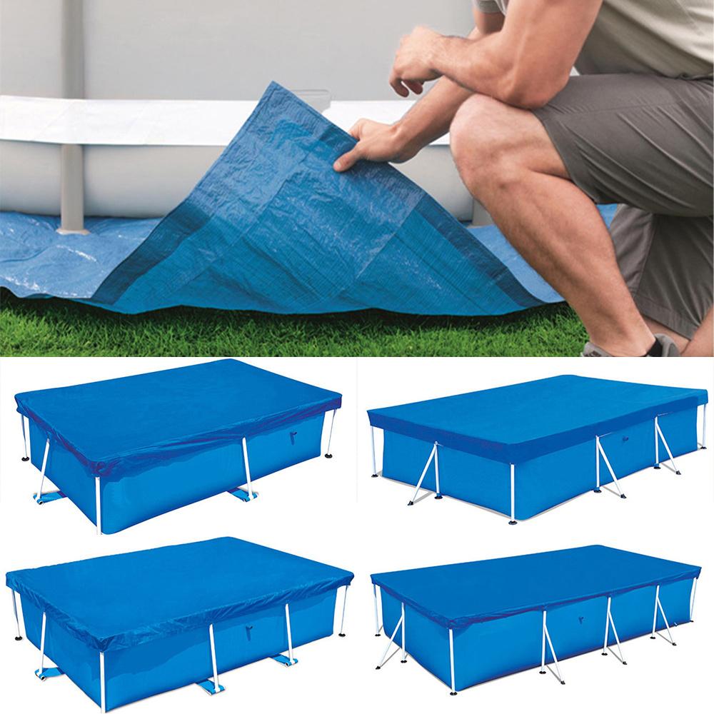 Buy Rectangle Swimming Pool Cover for Garden Outdoor Paddling Family