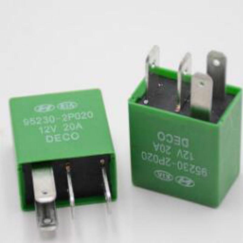 Car Violet Relay for KIA 12V 20A OMRON 4 Pins 5 Pins Green Color Power Relay Assembbuy at a low