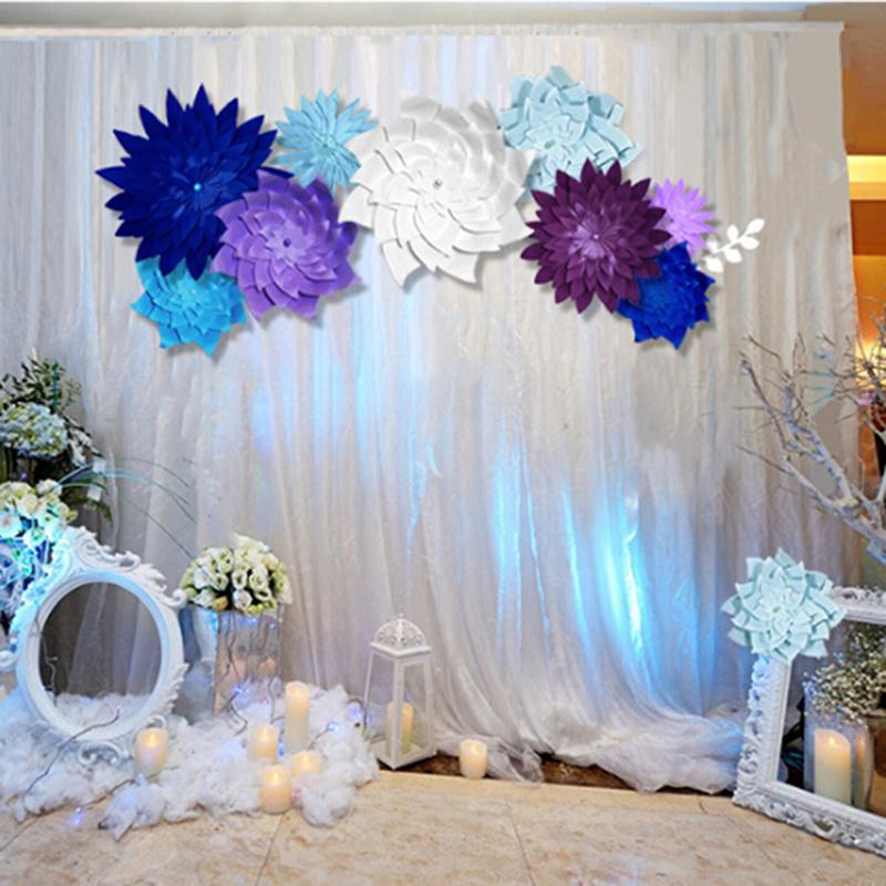 Buy Birthday Wall Decor Party Decoration 20cm Large Paper Flowers Backdrop at affordable prices