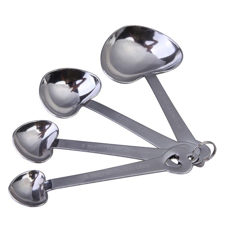 Buy Heart Measuring Spoons Measuring Spoon Wedding Favors Bridal Shower Favors at affordable