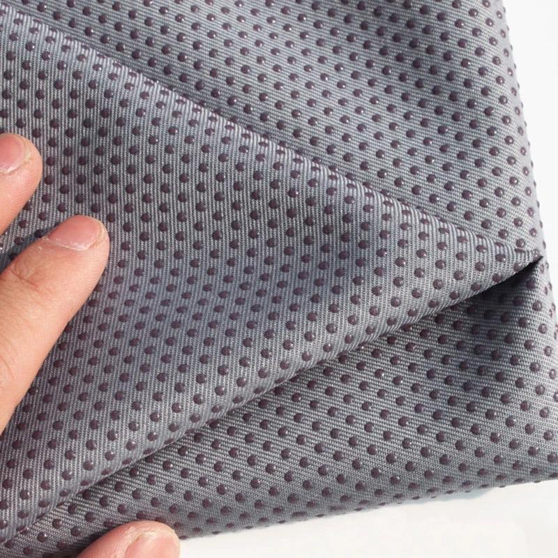 Buy 1/2m DIY Rubber Dotted Non Slip Polyester Antislip Fabric Vinyl