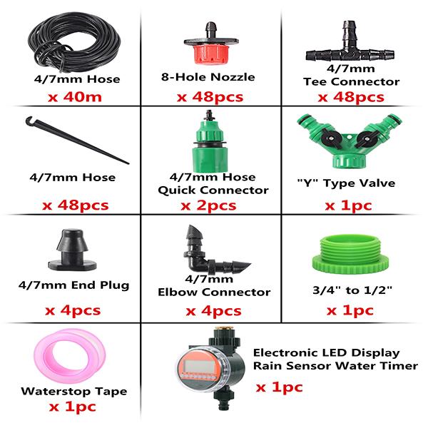 Buy Home Garden Irrigation System Intelligent Automatic Micro Drip