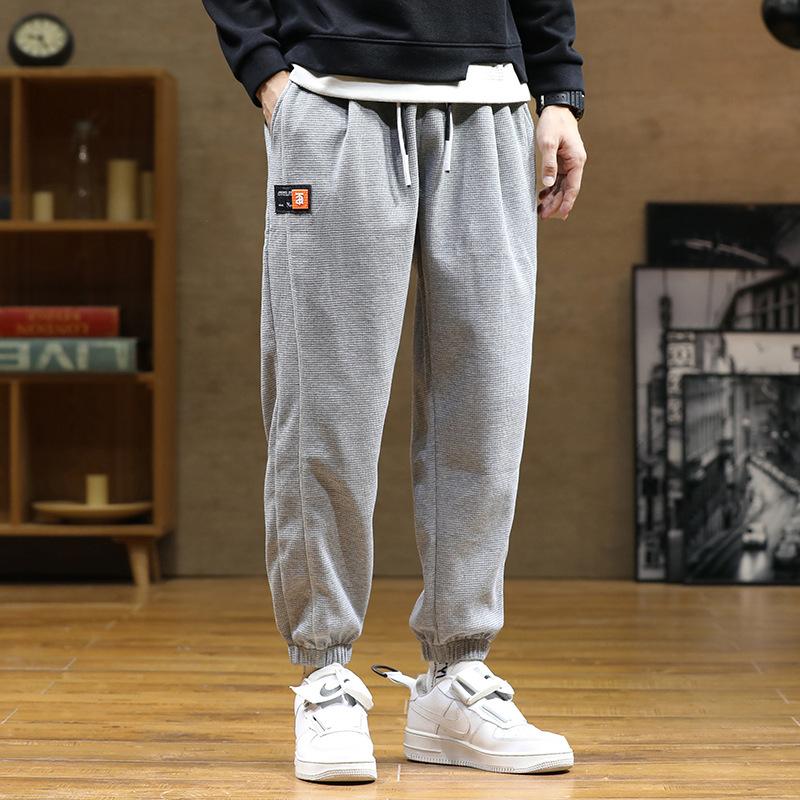 Cheap Autumn and Winter Fashion Loose Sweatpants Men Streetwear Jogger