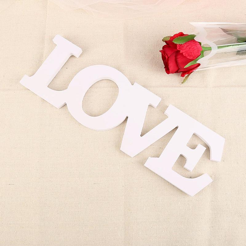 Buy 1PC Sign Wooden Home Wall Decor Letter Decoration Painted Party