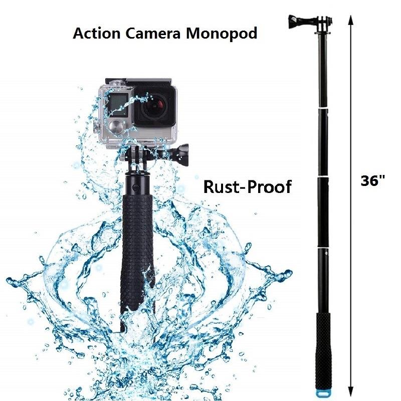 Buy 36 Inch Camera Monopod Waterproof Extendable Handheld Monopods for