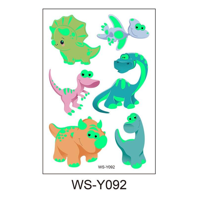 Dinosaur Luminous Tattoo Sticker Kids Cartoon Fun Tyrannosaurus Waterproof Temporary Fluorescent Green Luminous Reward Sticker Günstig Kaufen — Preis, Kostenlose Lieferung, Echte Bewertungen Mit Fotos — Joom 800_x_800_jpg