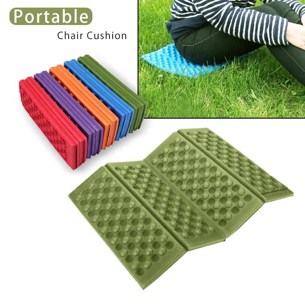 Buy Portable Folding Foldable Foam Outdoor Seat XPE Waterproof Chair Cushion Pad Mat at