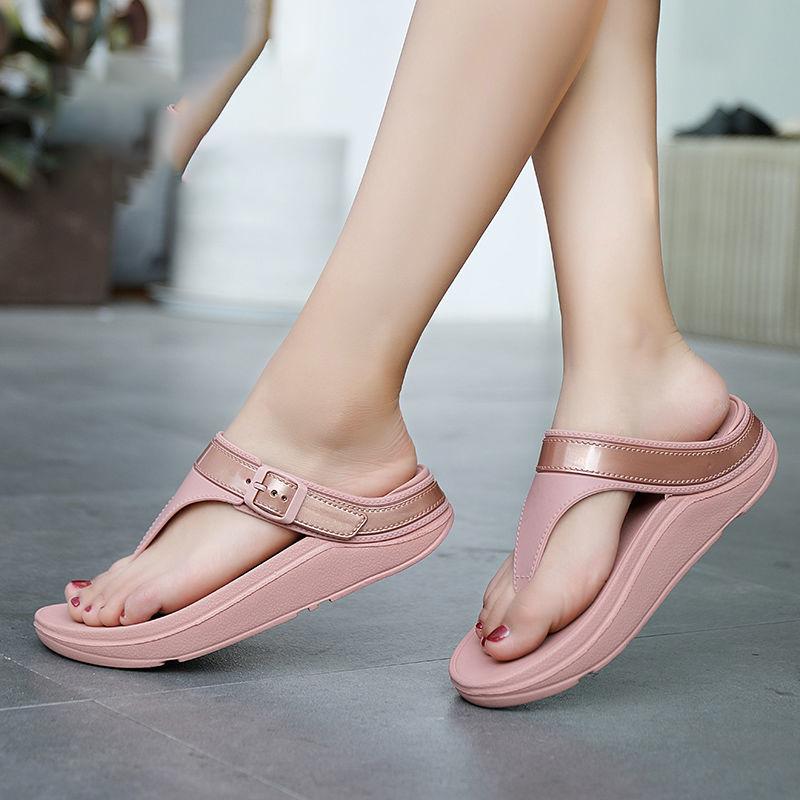 💰Köp billigt online Flipflops Women's Shoes Summer Slippers Buckle