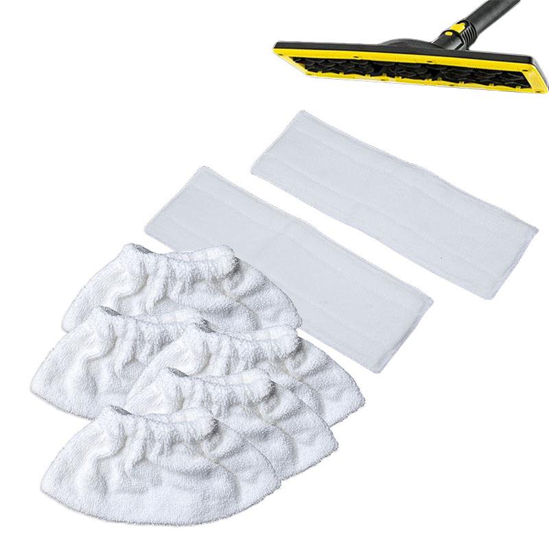 Cheap 4/2/1Pc Mop Heads Cloth For Karcher SC2 SC3 SC4 SC5 Easyfix Steam Cleaner Floor Cloth Pads