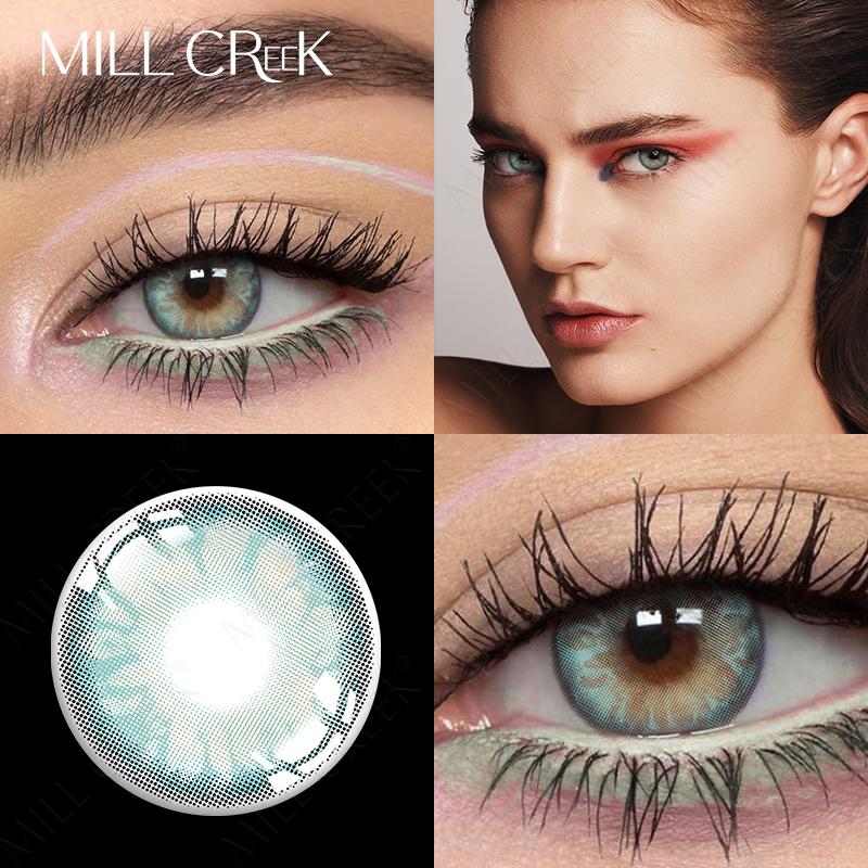 Buy MILL CREEK Colored Contact Lenses Beautiful Pupil Cosmetic Lenses