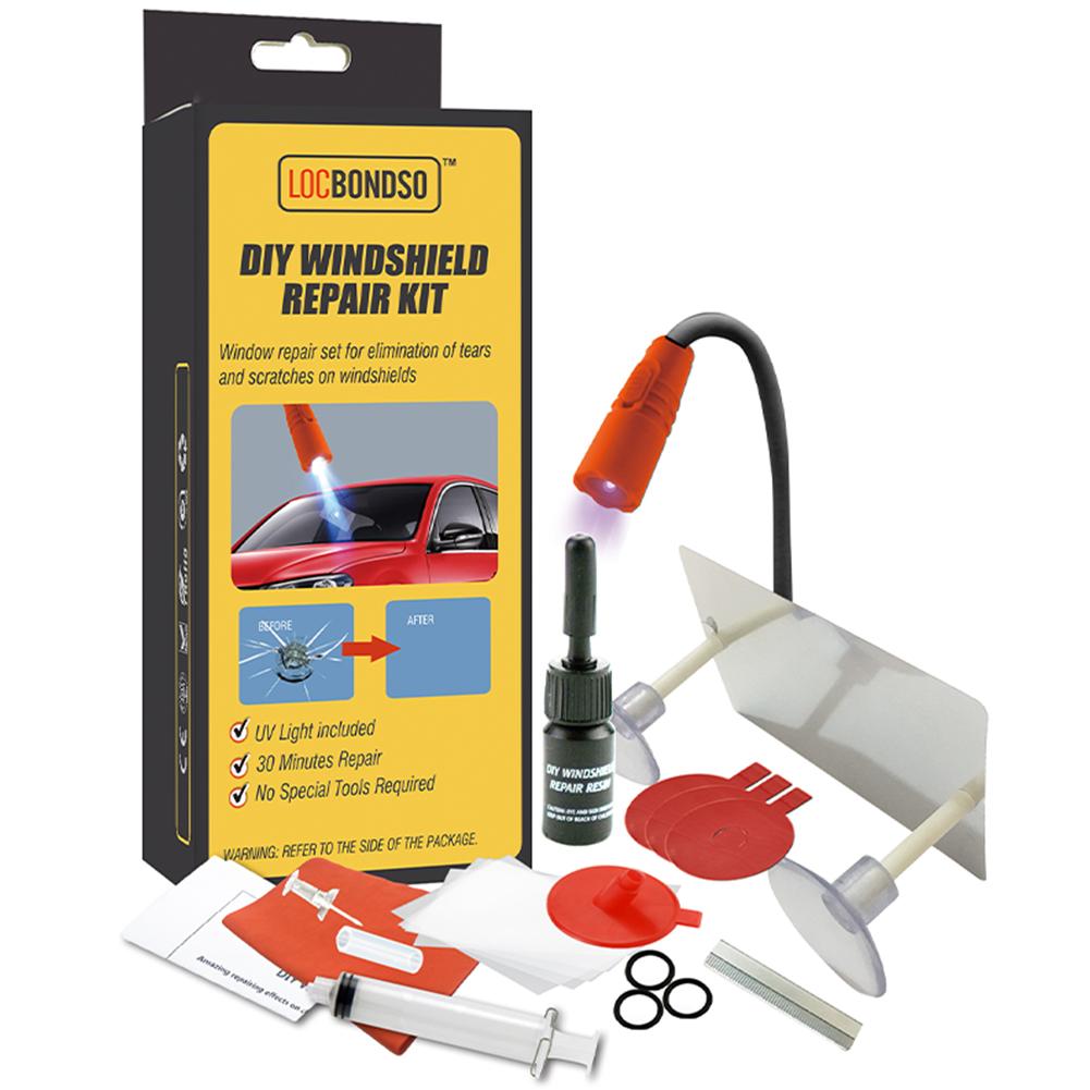 Buy Car Glass Repair Tool Set Convenient Windshield Kit at affordable