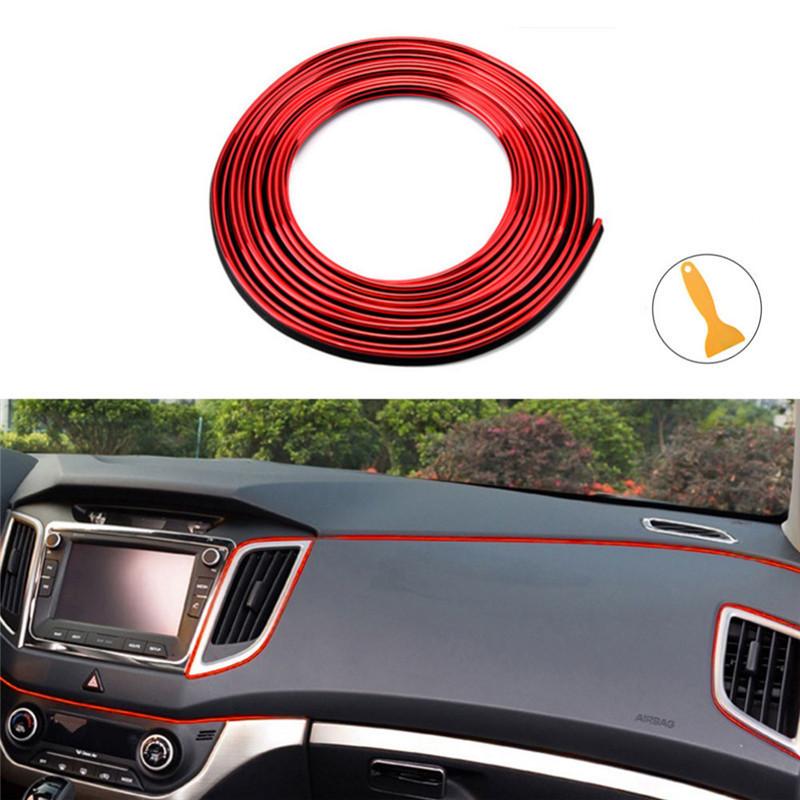 Cheap 3M Soft Glue Chromed Car Door Trim Strip On Friction Resistant