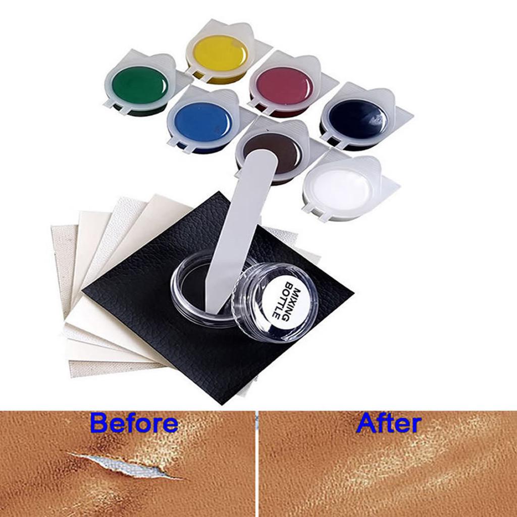 Buy Sofas Leather Repair Tool Kit No Heat Liquid Car Seat Hole Rips Burns at affordable prices
