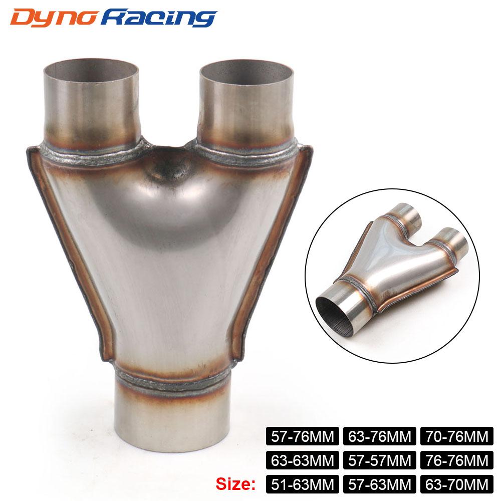 Cheap Universal Custom Car Exhaust YPipe Stainless Steel exhaust Y