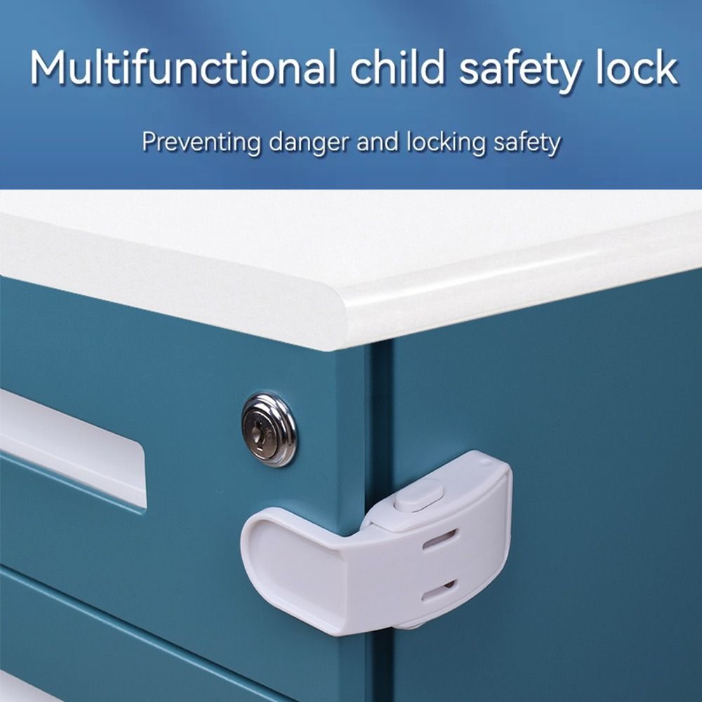 Children Security Protector Slot Locks Straps Drawer Safety Locks Anti