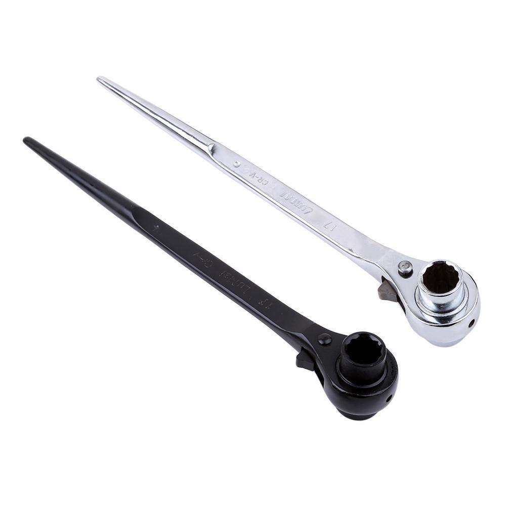 Buy Universal Double Sided Ratchet Scaffold Wrench Tool Ratcheting