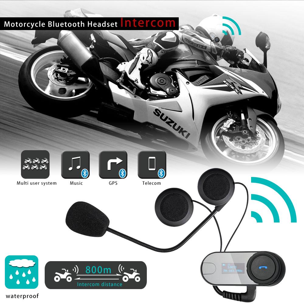 Freedconn Motorcycle Helmet Bluetooth Wireless