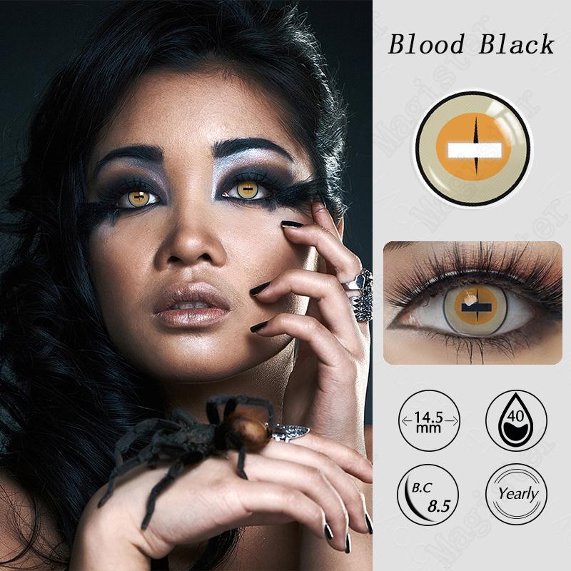 Buy Cosplay Cat Eye Contacts Lenses for Party Yearly Halloween Colored