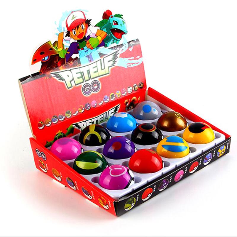 Buy 12Pcs/Set Pokeball Cute Pokemon Figures Toys Japan Anime Figures