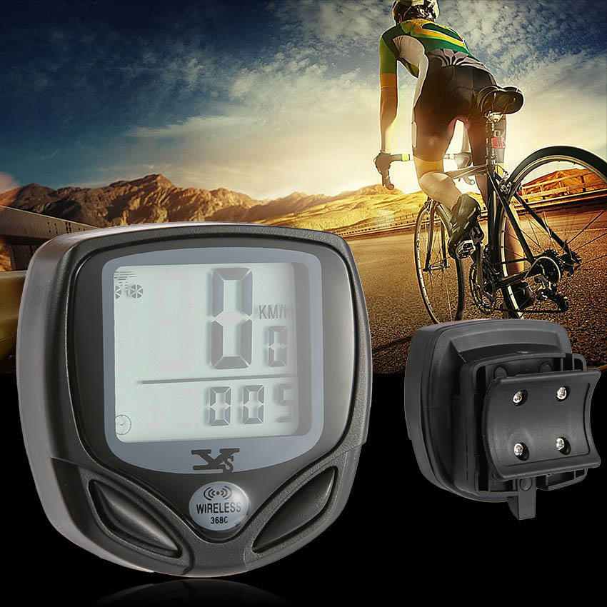 Buy YS368C Luminous Wireless Bike Bicycle Odometer Stopwatch