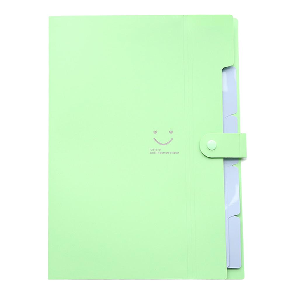 Buy A4 File Document Bag Bill Folder File Holder Organizer Fastener