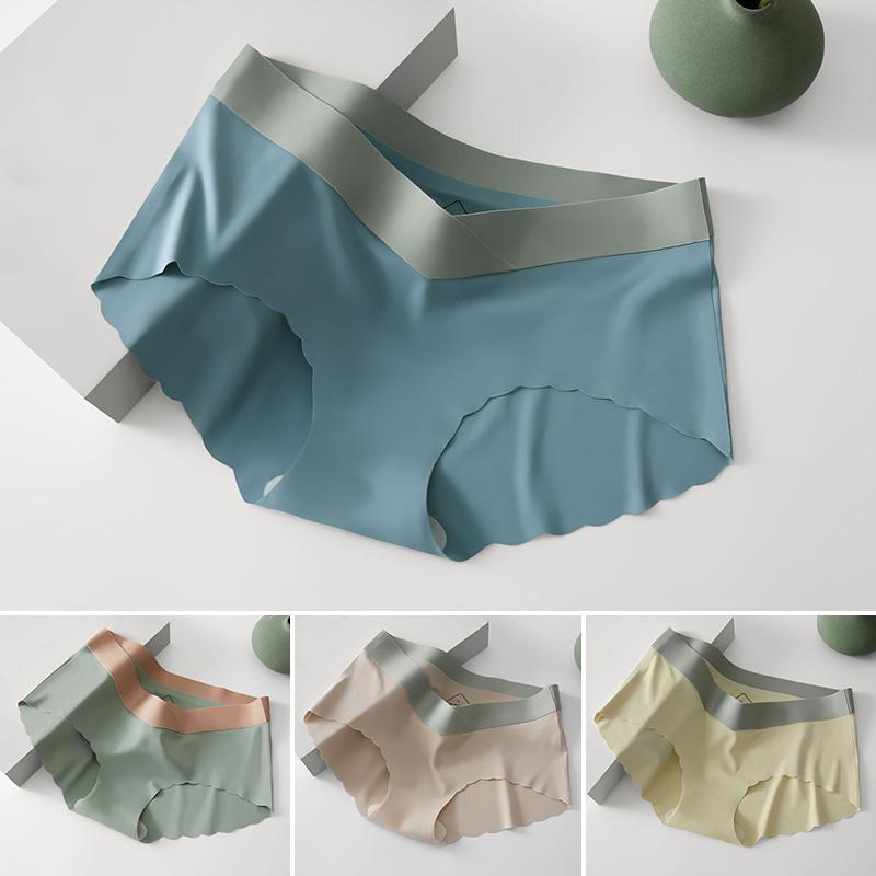 Buy Women's Briefs Lingerie Low Waist Seamless Pregnancy Knickers