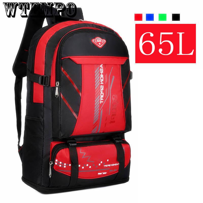 Cheap 65 Liters Large Capacity Backpack Sports Outdoor Travel Backpack