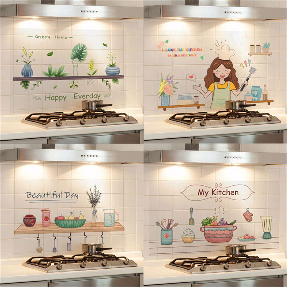 Buy Temperature Resistant Flame Retardant Kitchen Wall Sticker