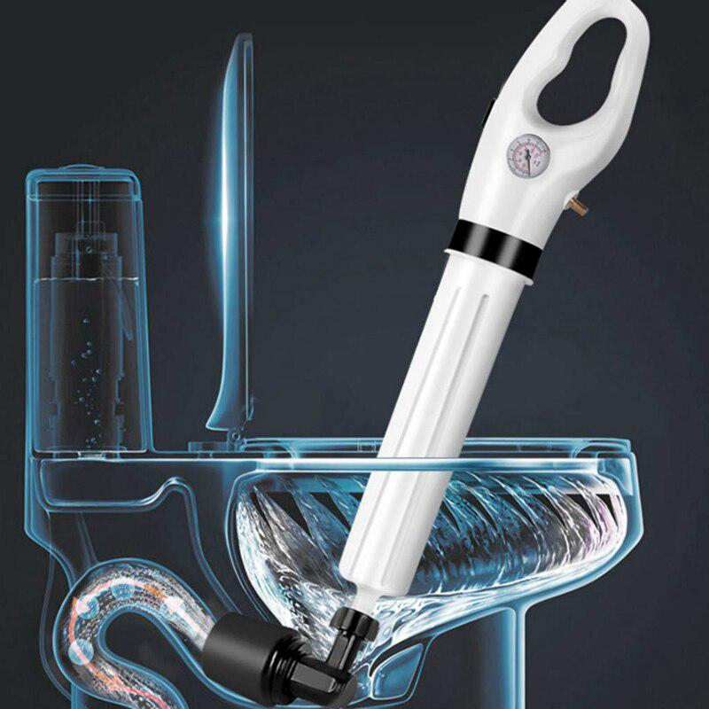 Sewer Toilet Dredge,1Set Toilet Plungers High Pressure Pump Cleaner