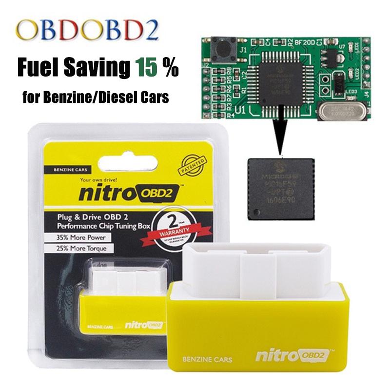 New EcoOBD2 Economy Chip Tuning Box OBD Car Fuel Saver Eco OBD2 for
