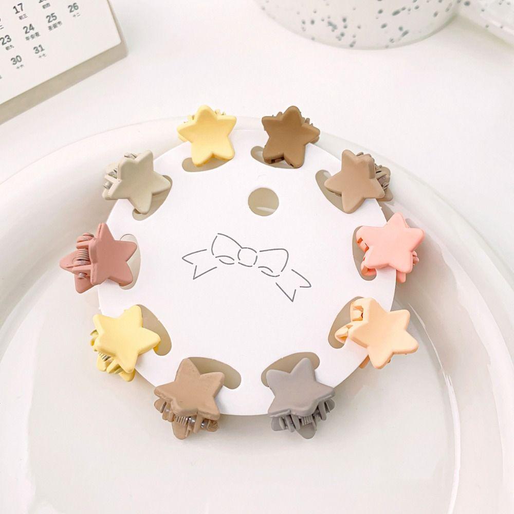 Cheap Hair Accessories Mini Hair Claw Frosting Flower Mini Hair Claw