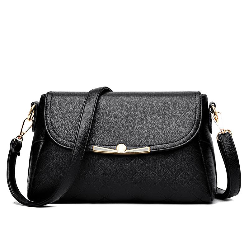 2021 New Brand Female Bag Korean Version Middleaged Mother Lady Bag Highend Shoulder Bag