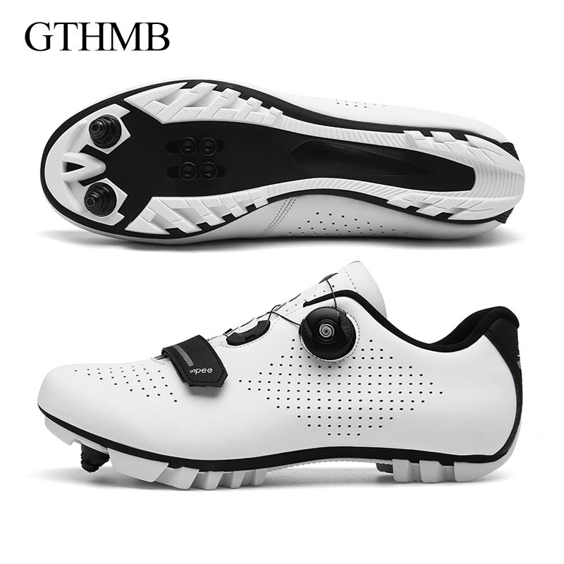 Buy GTHMB MTB Cycling Shoes Men Professional Road Biking Shoes Self