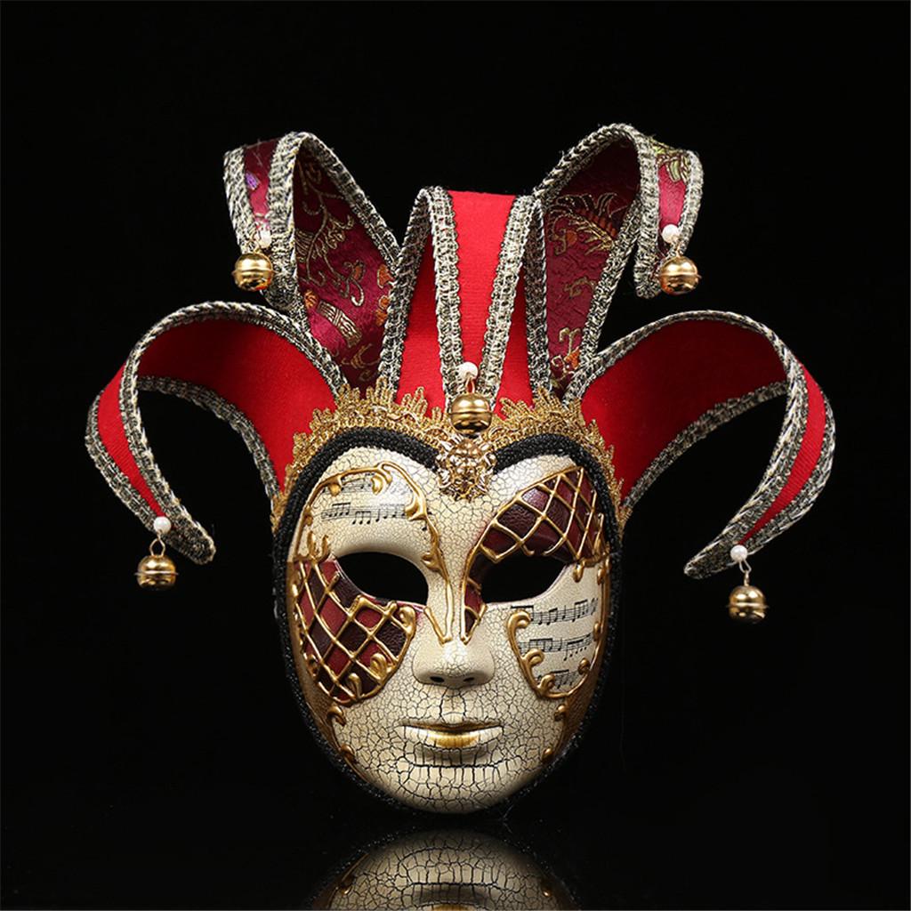 Buy Halloween Costume Mardi Gras Vintage Harlequin Eye Mask