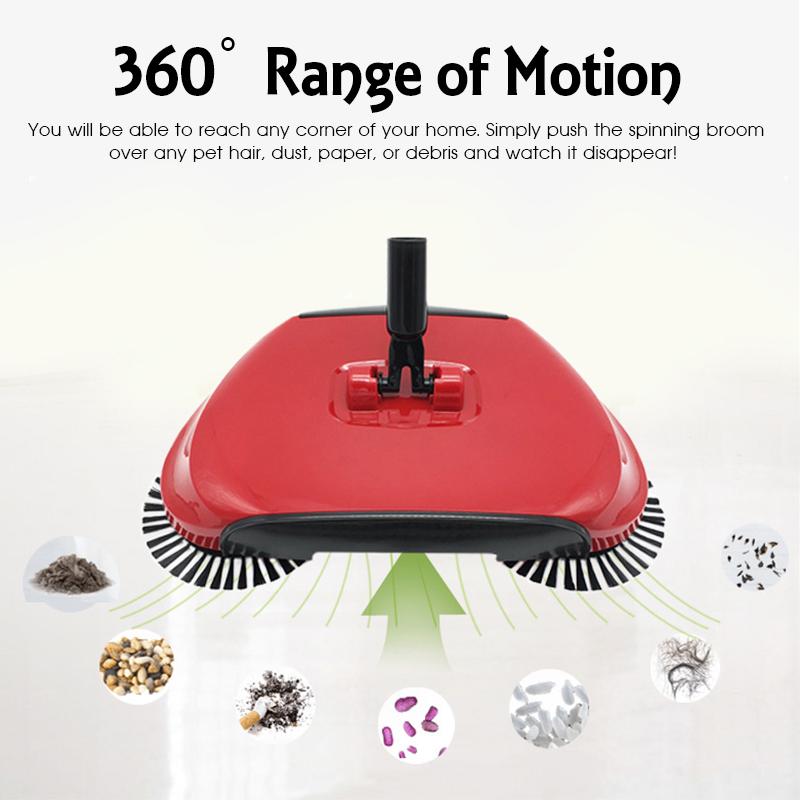 Buy 3in1 360 Degree Rotary Magic Manual Telescopic Broom Sweeping
