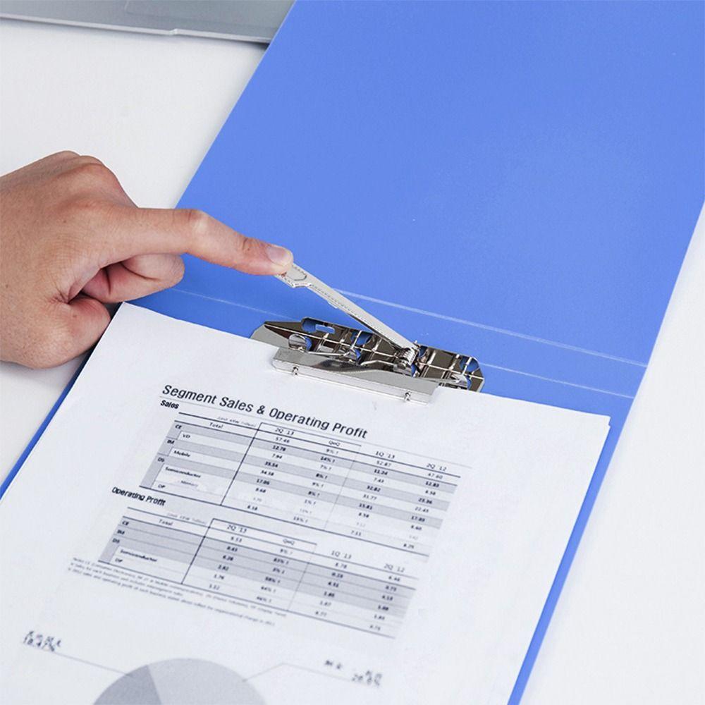 Buy Receipt Holder Paper Organizer Loose Leaf Binder Pad Memo Clip